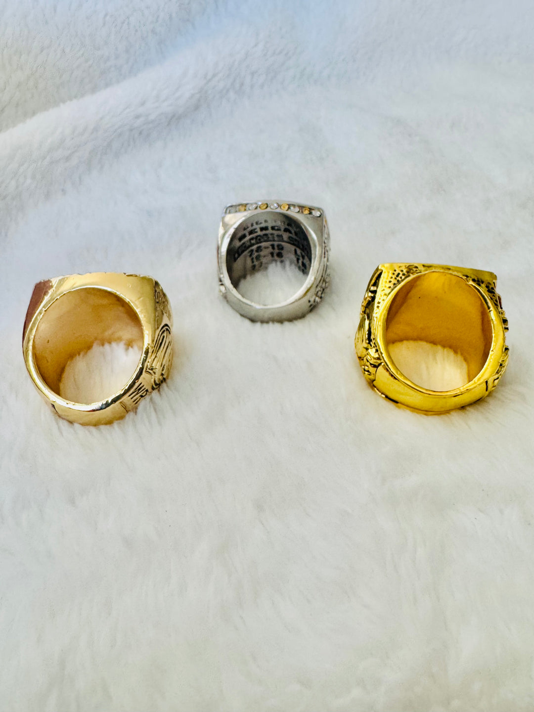 3 PCS Cincinnati Bengals AFC Championship Ring SET W Case, US SHIP. 1981/88/2021