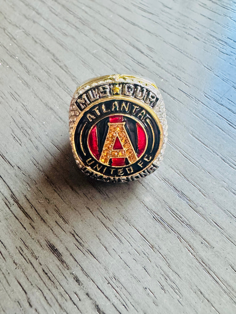 1999 Atlanta United FC MLS Championship Ring with box, US SHIP - EB Sports Championship Rings