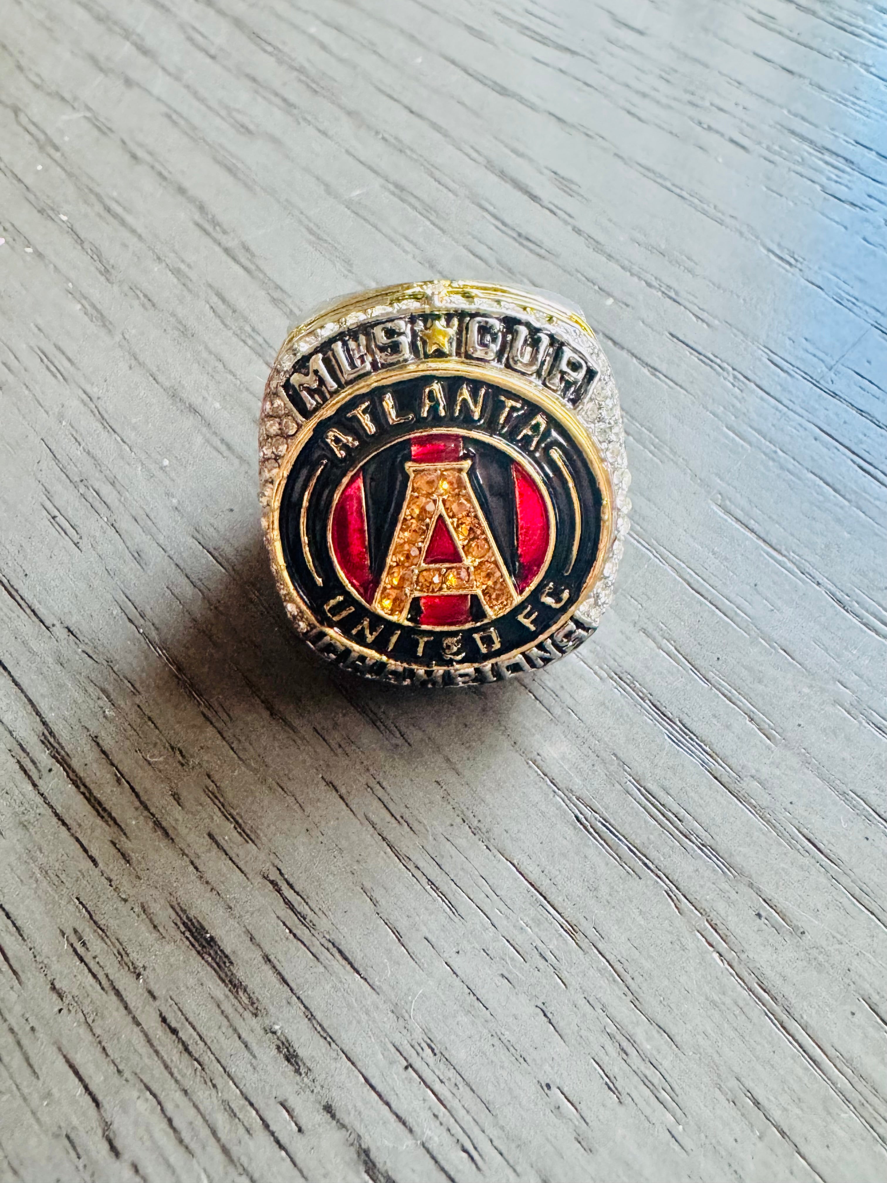 1999 Atlanta United FC MLS Championship Ring with box, US SHIP - EB Sports Championship Rings