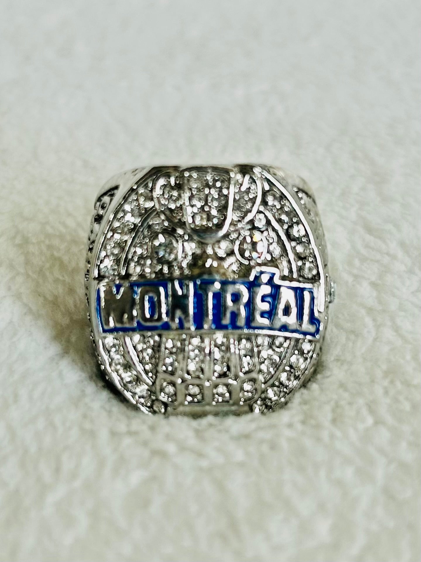 2009 Montreal Alouettes Grey Cup Championship Ring, Team Issued CFL - EB Sports Championship Rings