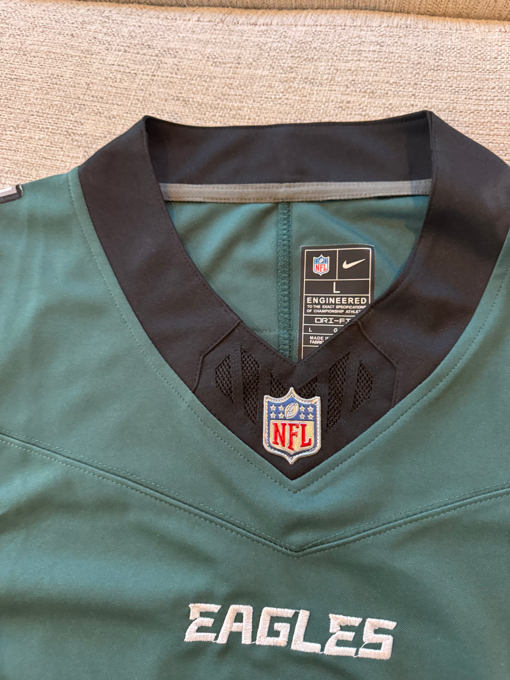 Jalen Hurts Philadelphia Eagles authentic NFL Jersey