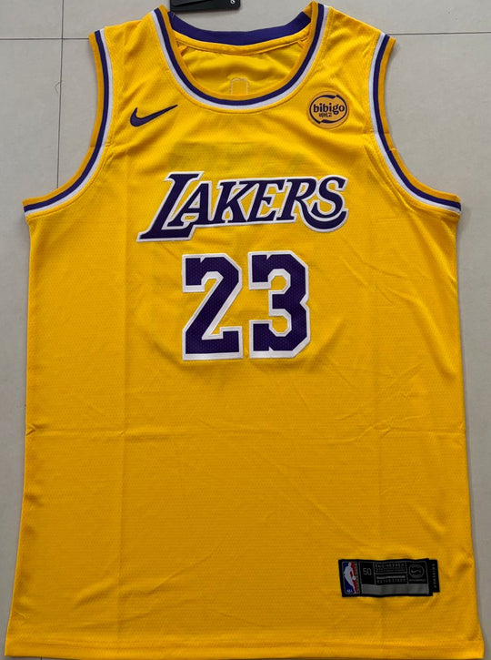Lebron James #23 LA Lakers Nike Stitched Jersey, Carry L and XL