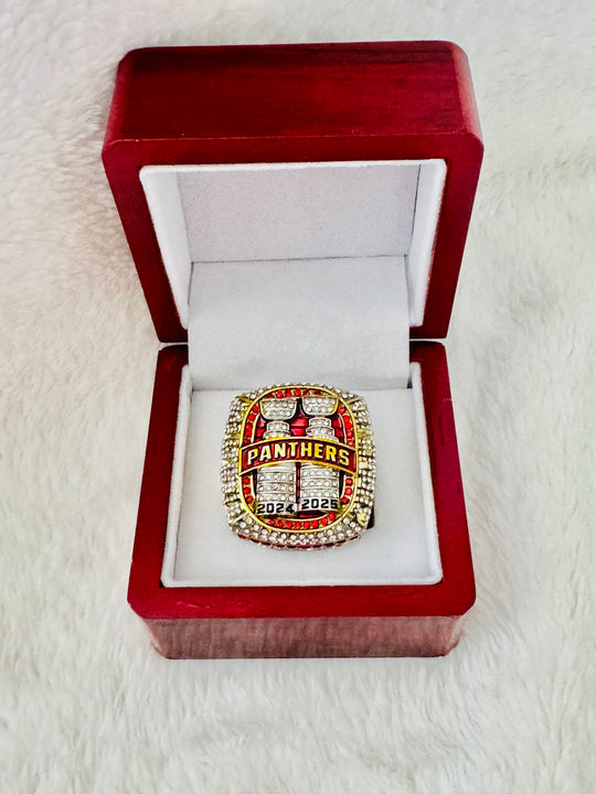 2025 New Florida Panthers Limited Edition Championship Ring W box, Barkov, US SHIP