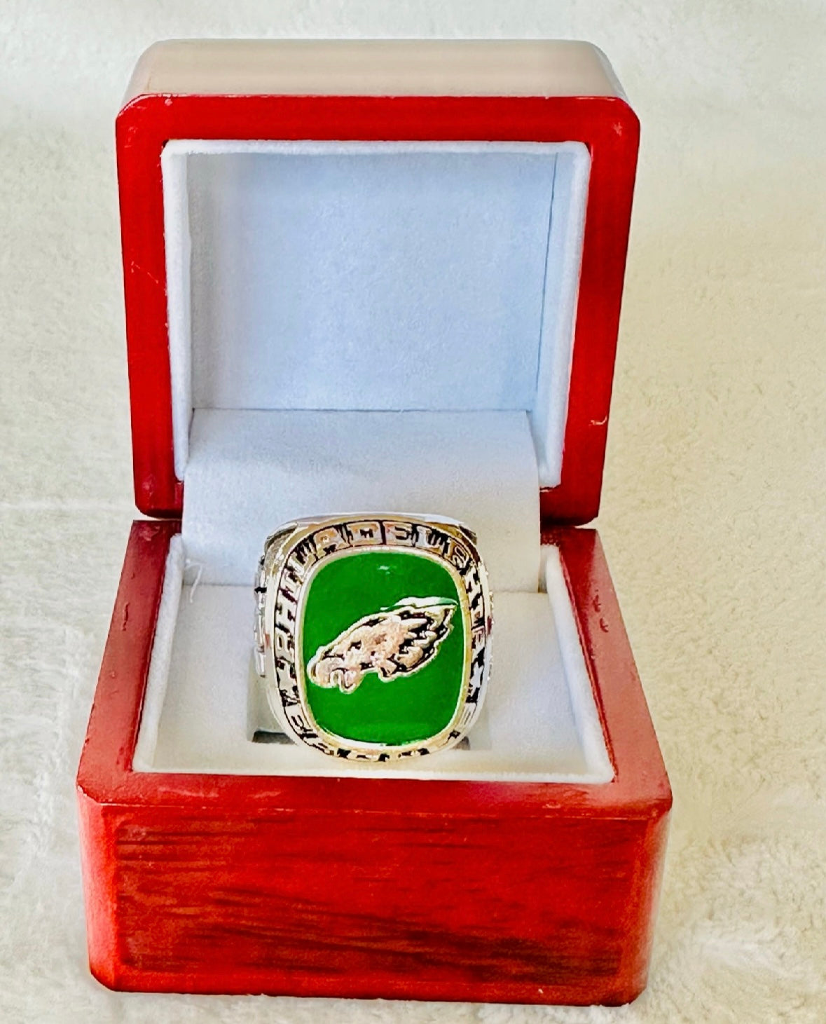 Philadelphia Eagles Team ring with box - EB Sports Championship Rings