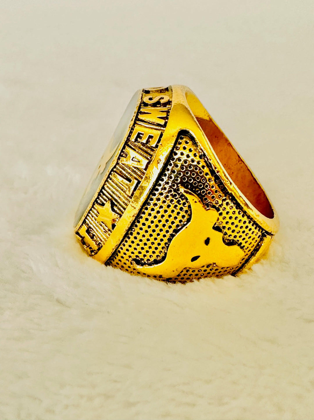 Project Rock Collectible Ring W Box, Blood, Sweat and Respect - EBSports Championship Rings