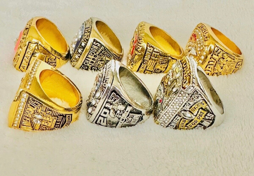 Denver Broncos Super Bowl Championship Ring Set with box, US SHIP