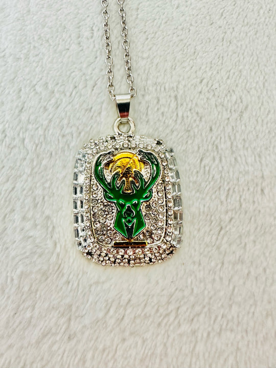 2021 Milwaukee Bucks Championship Pendant - EB Sports Championship Rings