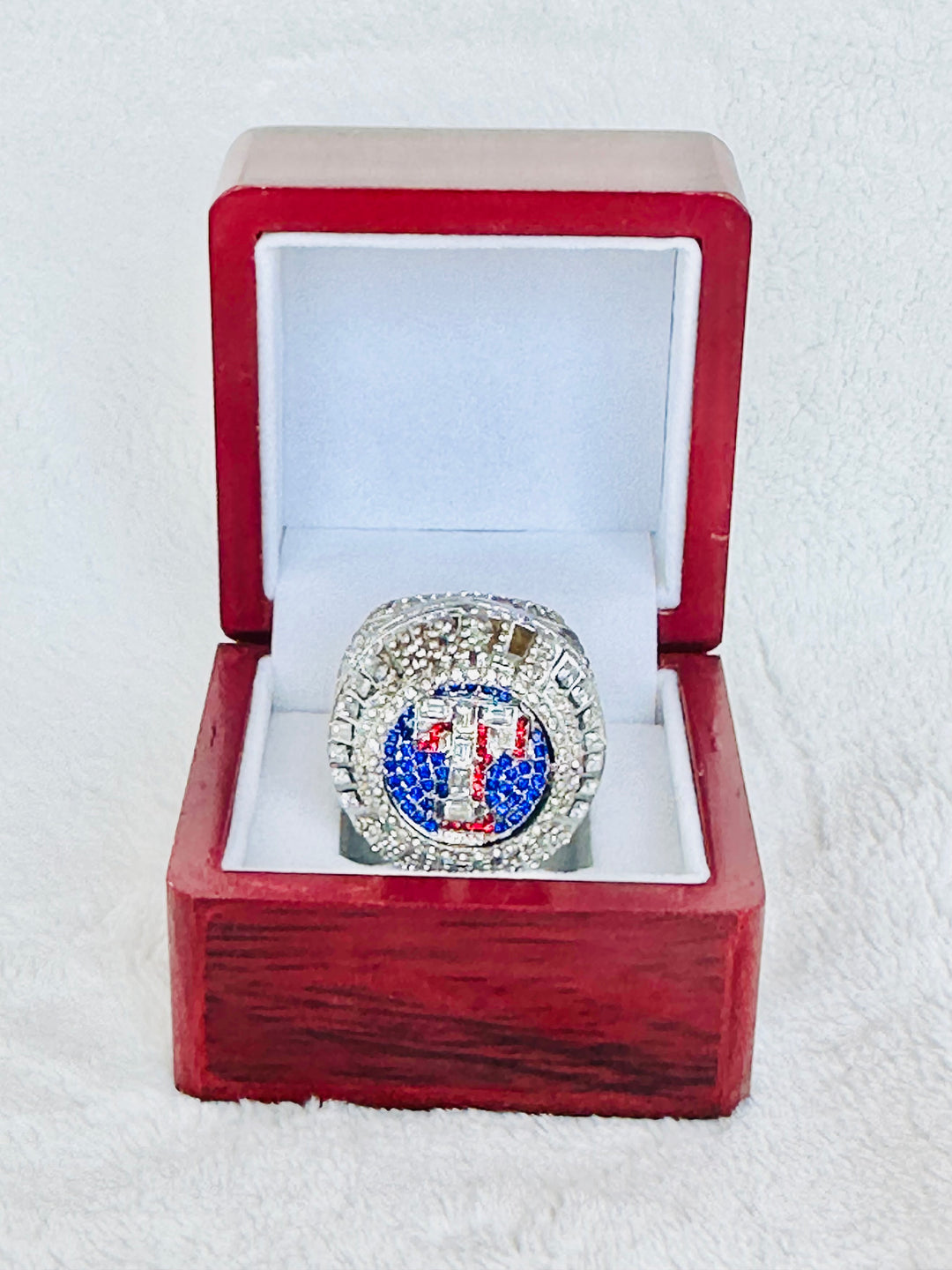 2023 TEXAS RANGERS World Series Championship RING W Box - EB Sports Championship Rings