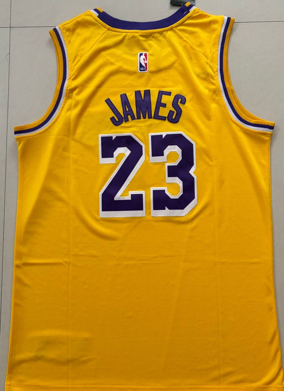 Lebron James #23 LA Lakers Nike Stitched Jersey, Carry L and XL