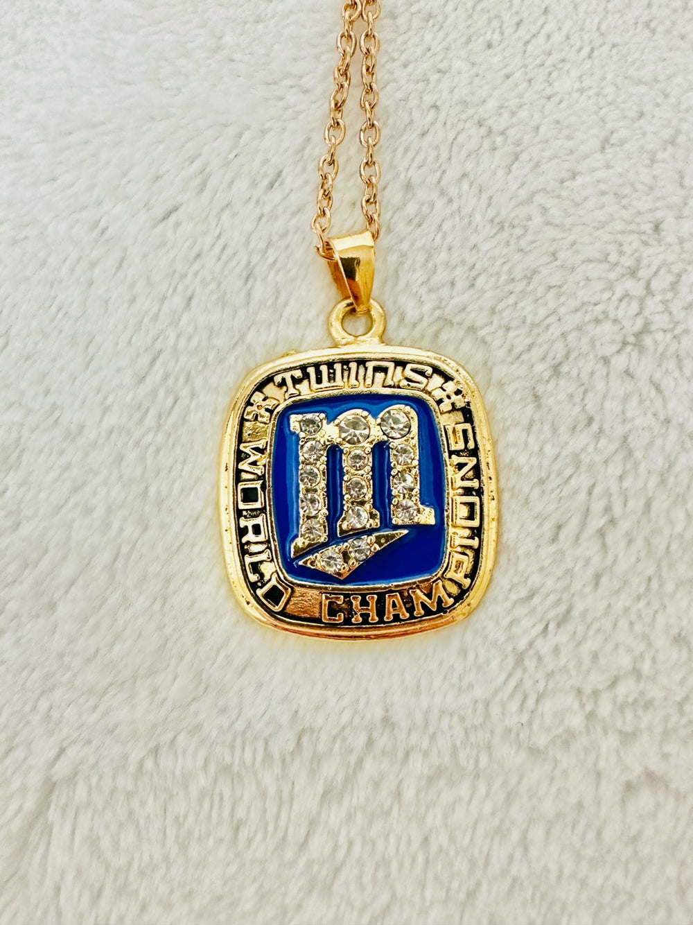 1987 Minnesota Twins World Series Pendant - EB Sports Championship Rings