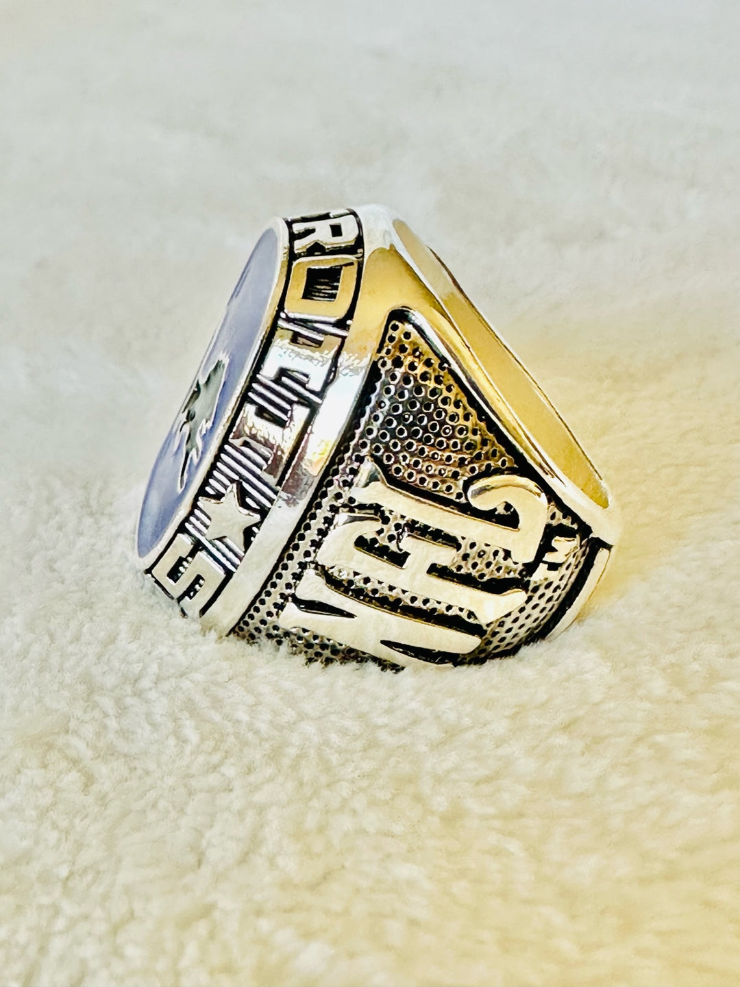 Detroit Lions Classic Balfour Silver Ring, US SHIP NFL - EBSports Championship Rings