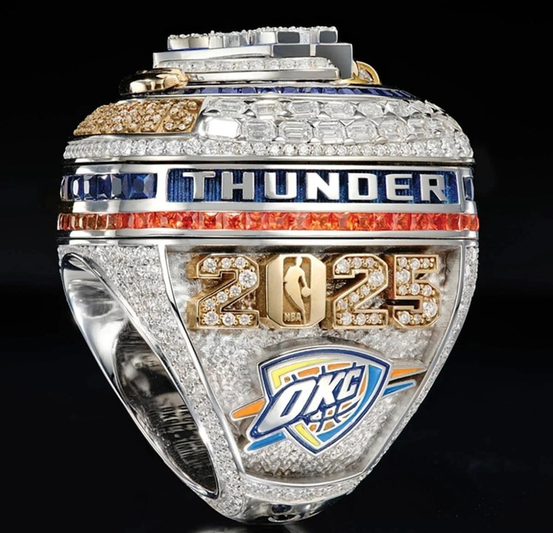 Oklahoma City Thunder 2025 championship ring, Alexander (SGA), US SHIP - EB Sports Championship Rings