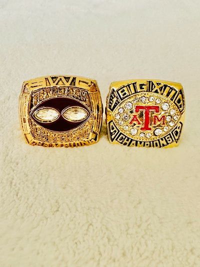 Texas A&M Aggies BIG 12 Championship 1993/98 Ring Set - EBSports Championship Rings