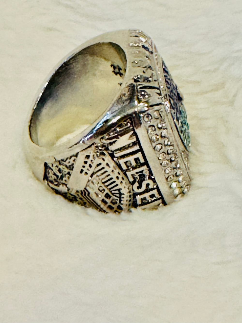 2013 MLS Cup Kansas City Sporting Championship Replica Ring, Stadium Giveaway - EB Sports Championship Rings