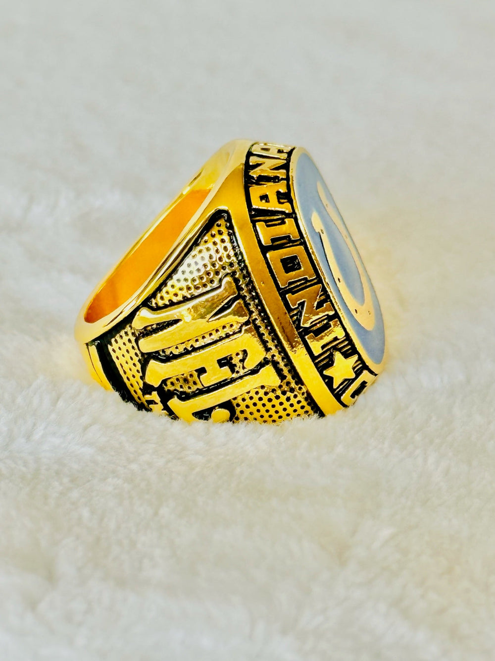 Indianapolis Colts Classic Balfour Gold Ring, US SHIP - EBSports Championship Rings