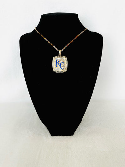 2015 Kansas City Royals World Series Pendant - EB Sports Championship Rings