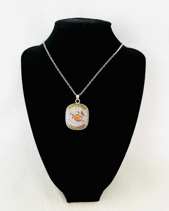 2023 Kansas City Chiefs Super Bowl Championship Pendant, US SHIP