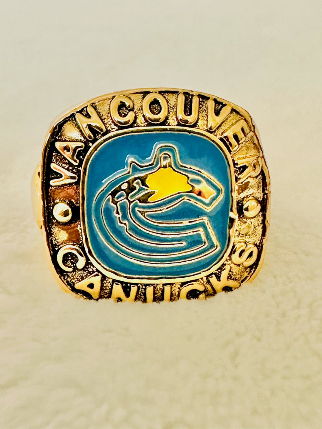 Vancouver Canucks Collectible Souvenir Ring - EBSports Championship Rings