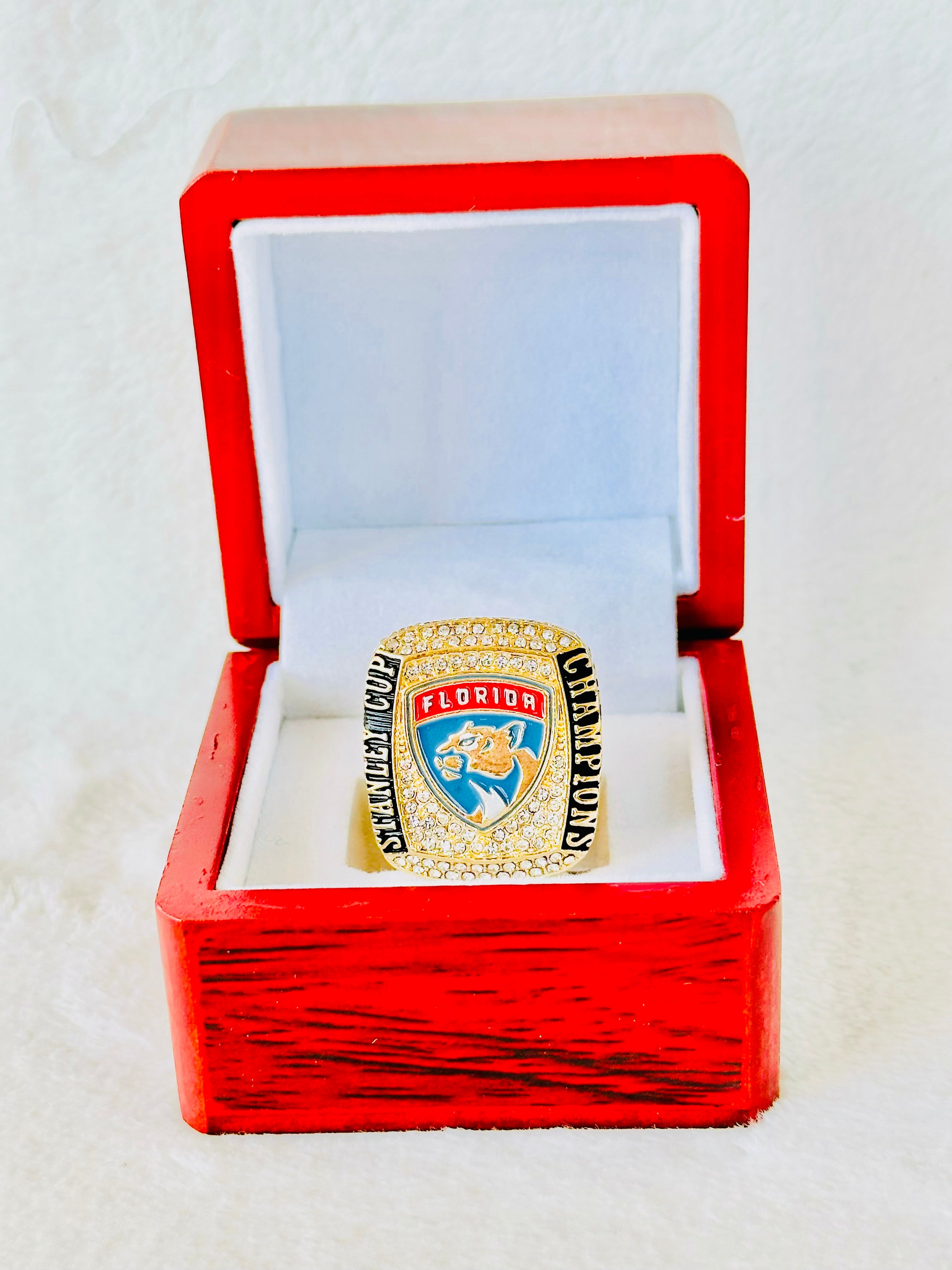 2024 Florida Panthers Stanley Cup Championship Ring With Box, US SHIPPER - EB Sports Championship Rings