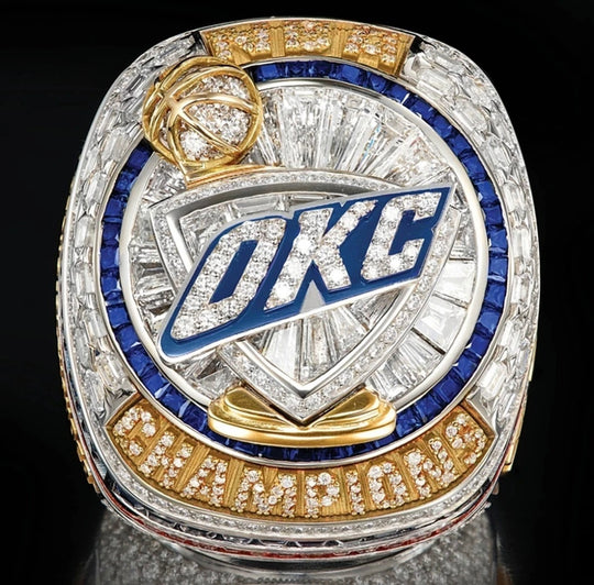 Oklahoma City Thunder 2025 championship ring, Alexander (SGA), US SHIP - EB Sports Championship Rings