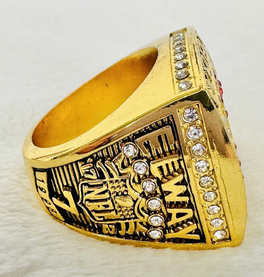 1999 Denver Broncos Super Bowl Championship Ring, US SHIP