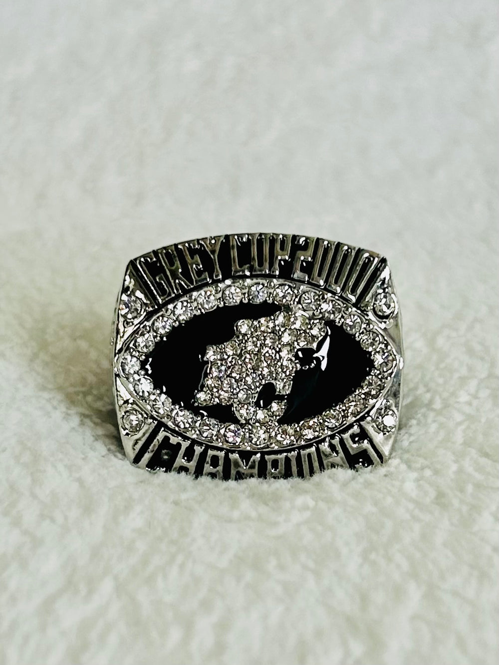2000 BC Lions Grey Cup Championship Ring, Team Issued CFL - EB Sports Championship Rings
