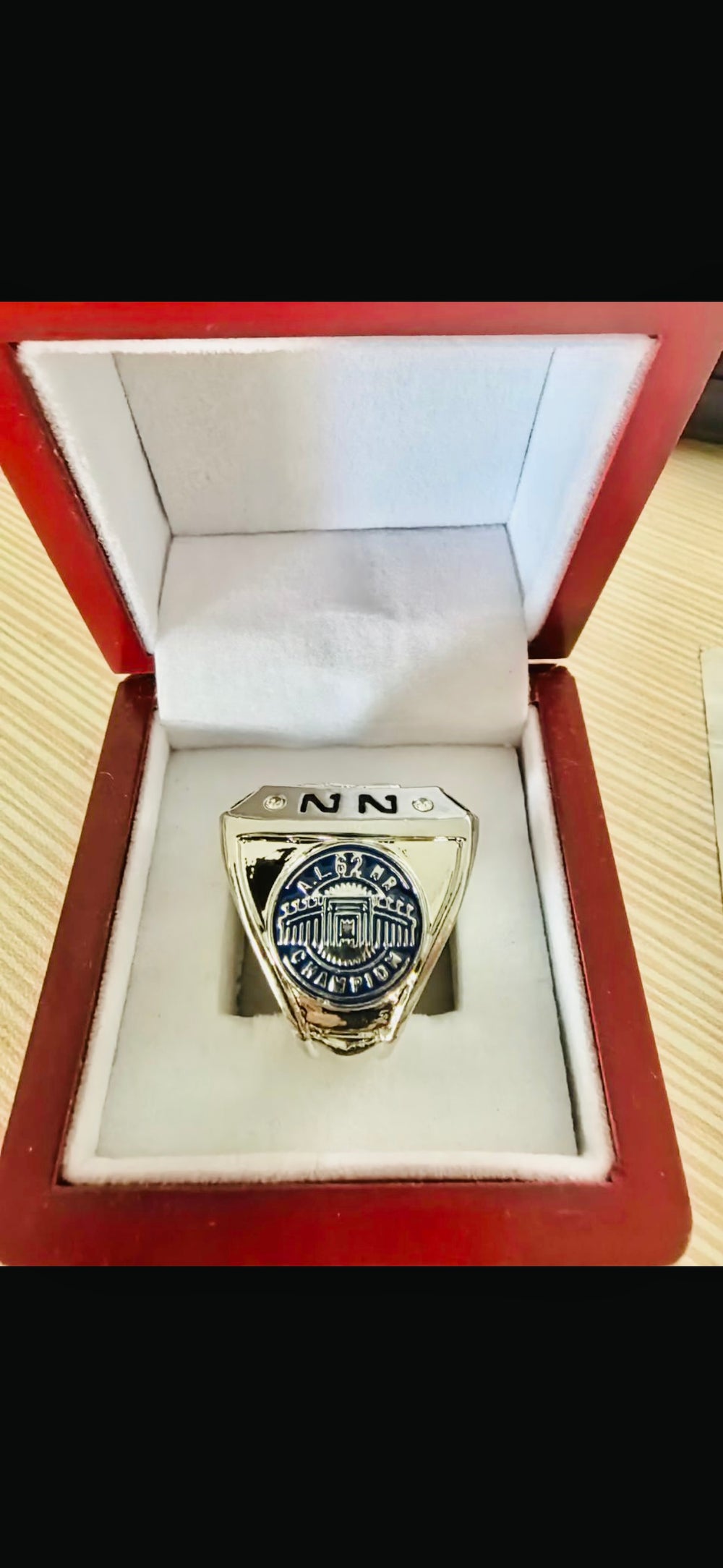 NEW YORK Yankees Aaron Judge 2022 #62 home run Ring W Box, US SHIP