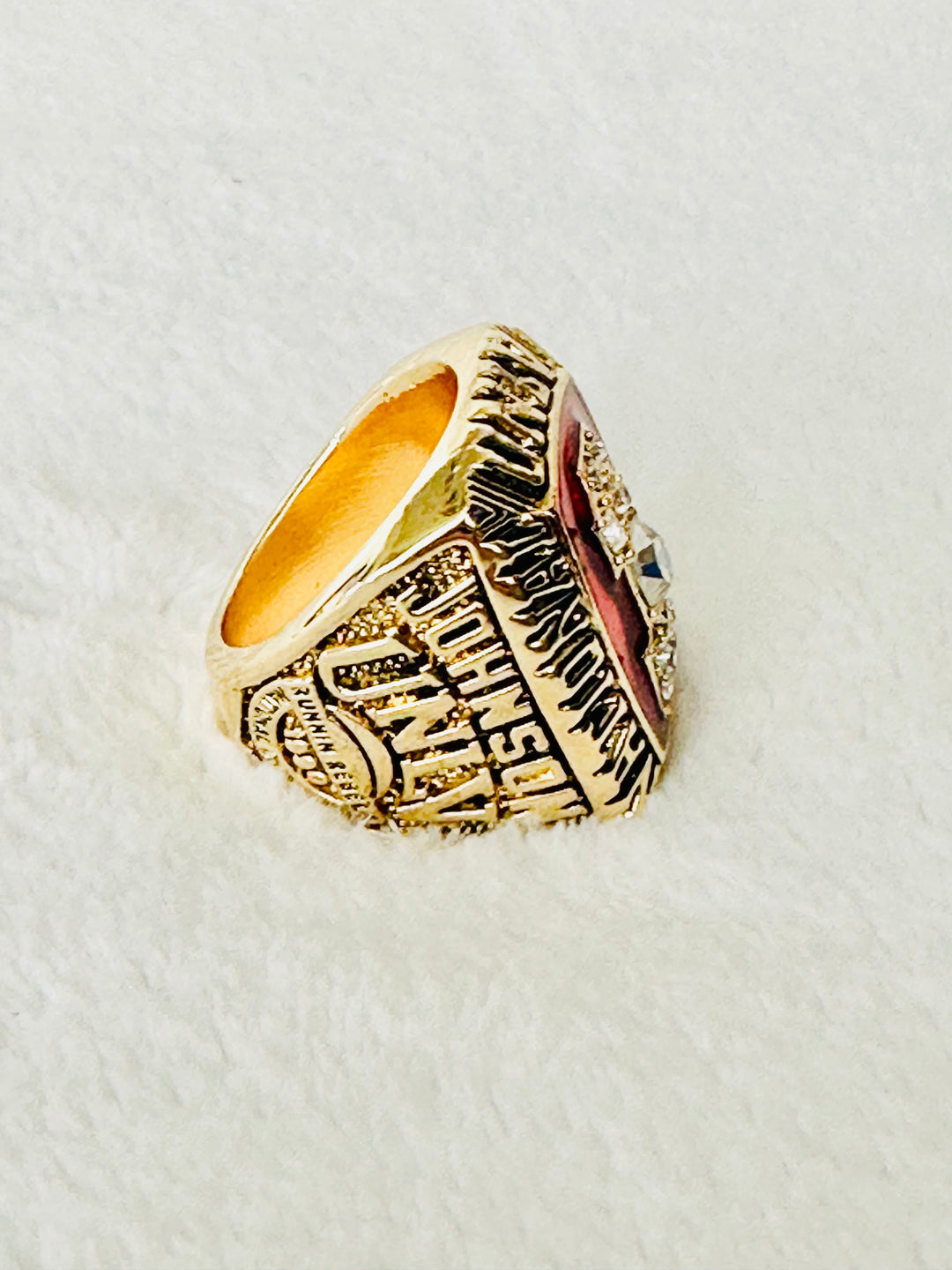 1990 UNLV Johnson Championship Ring with box, US SHIP - EB Sports Championship Rings