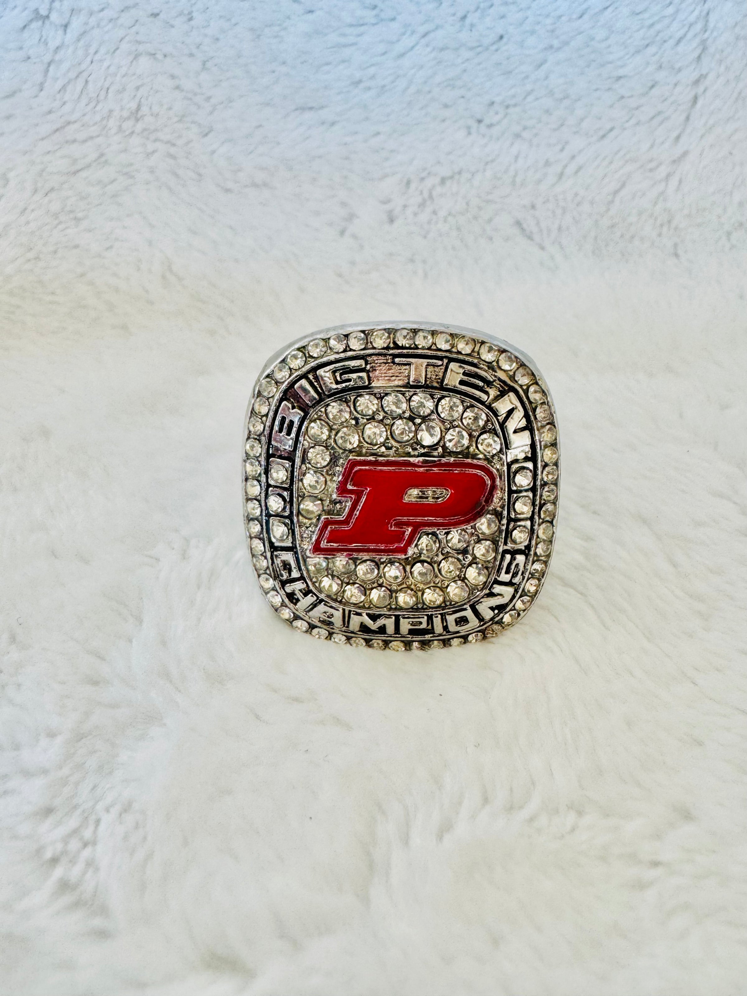 Purdue Boilermakers 2017 Big Ten Champions Sweet Sixteen Championship Ring - EB Sports Championship Rings