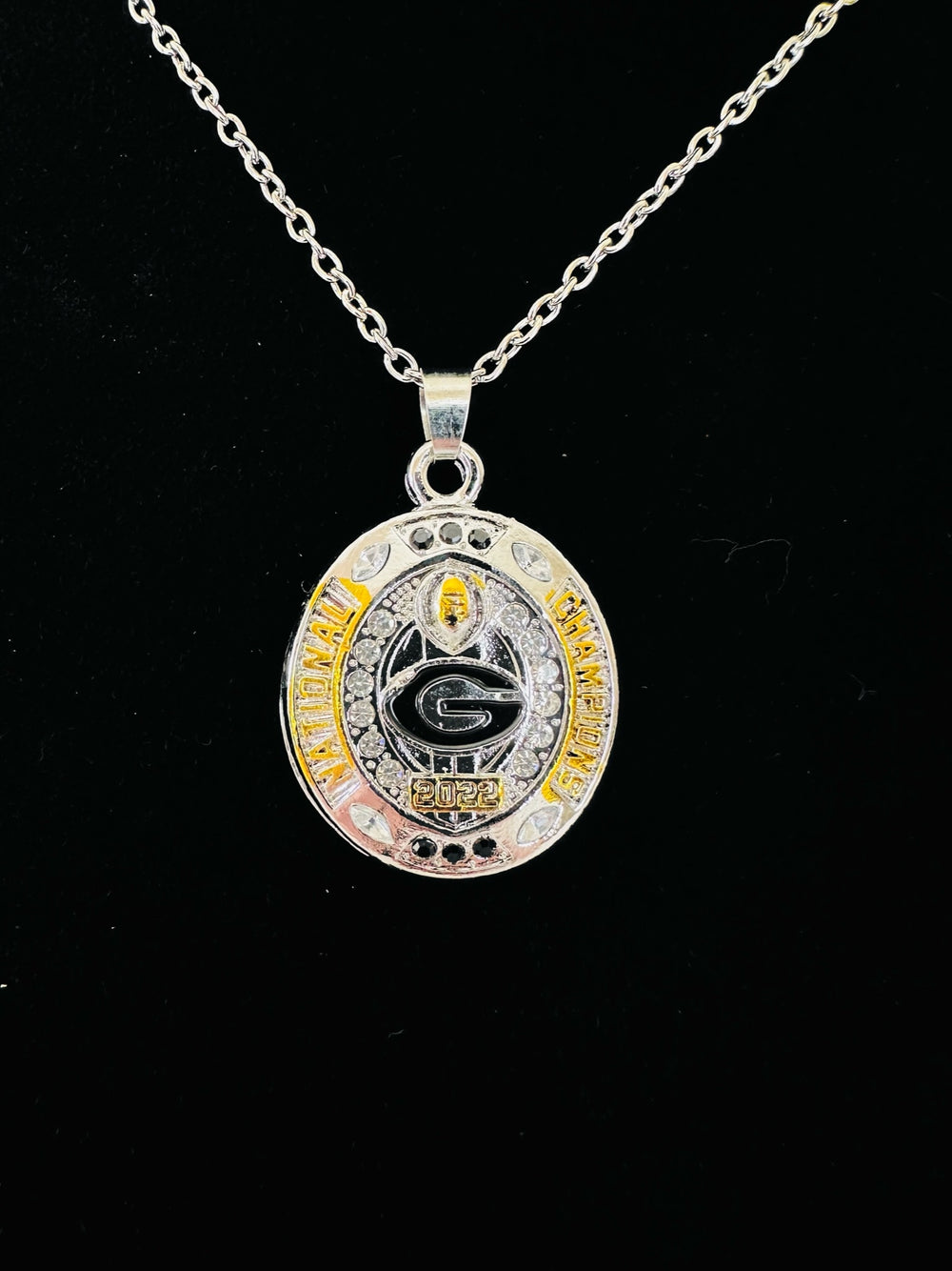 2022 Georgia Bulldogs National Championship Pendant - EB Sports Championship Rings