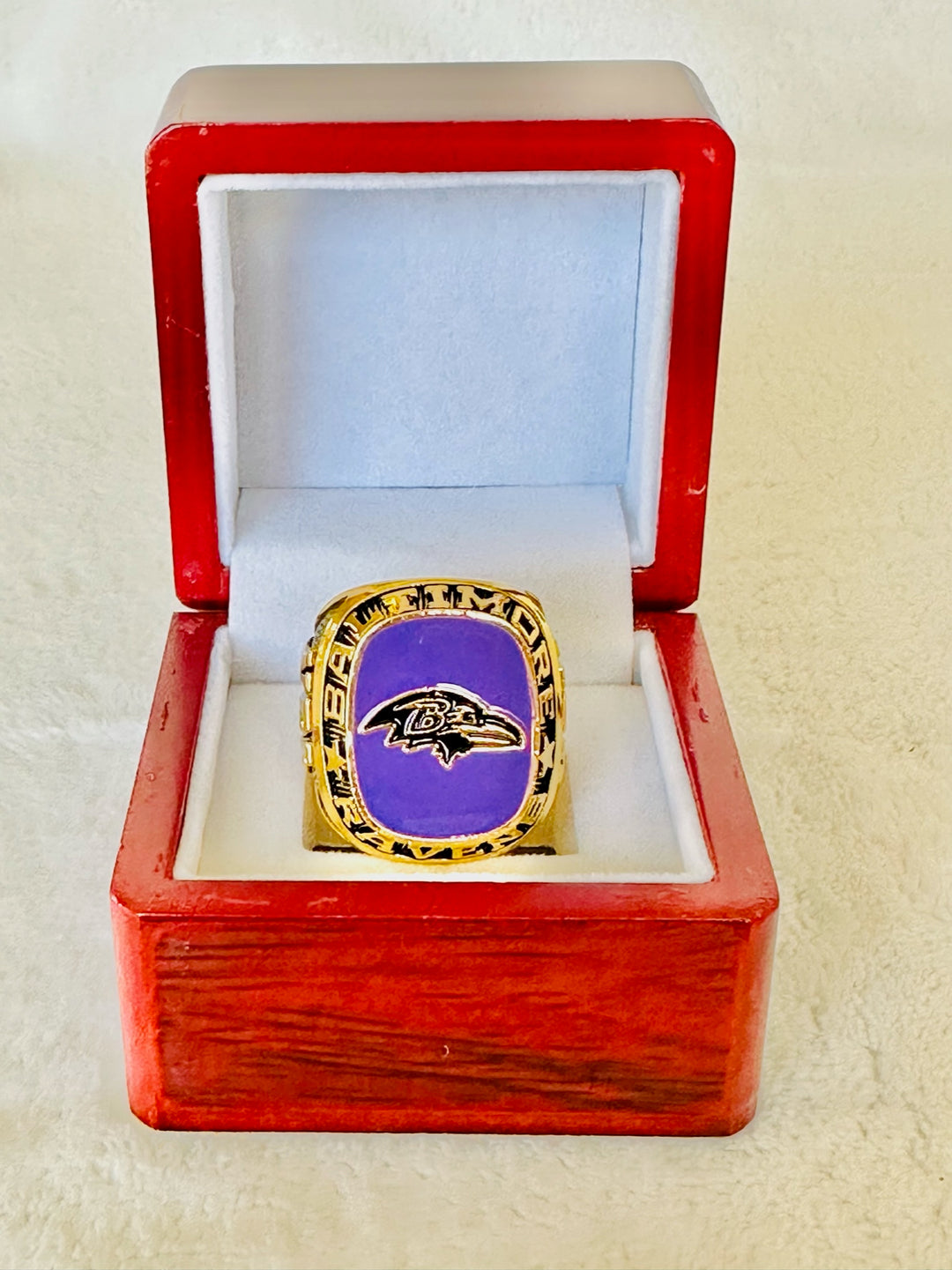 Baltimore Ravens Classic Balfour Ring W Box, US SHIP - EBSports Championship Rings