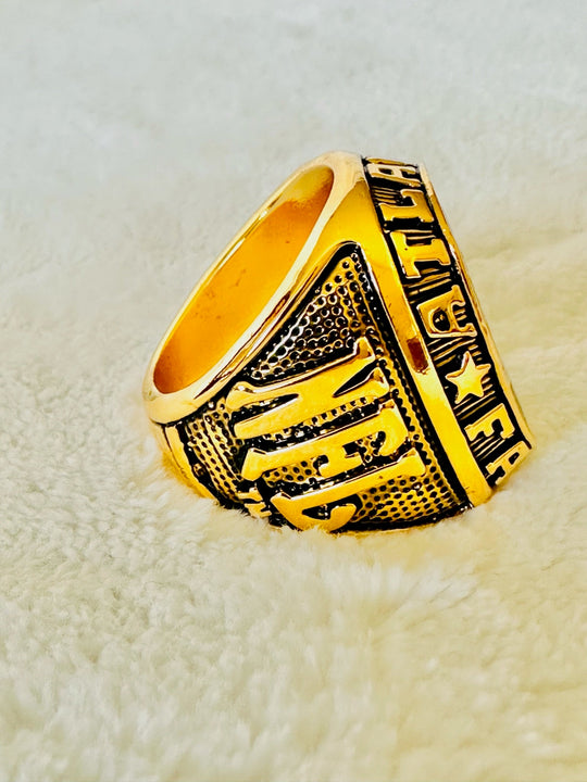 Atlanta Falcons Classic Balfour Gold Ring - EBSports Championship Rings