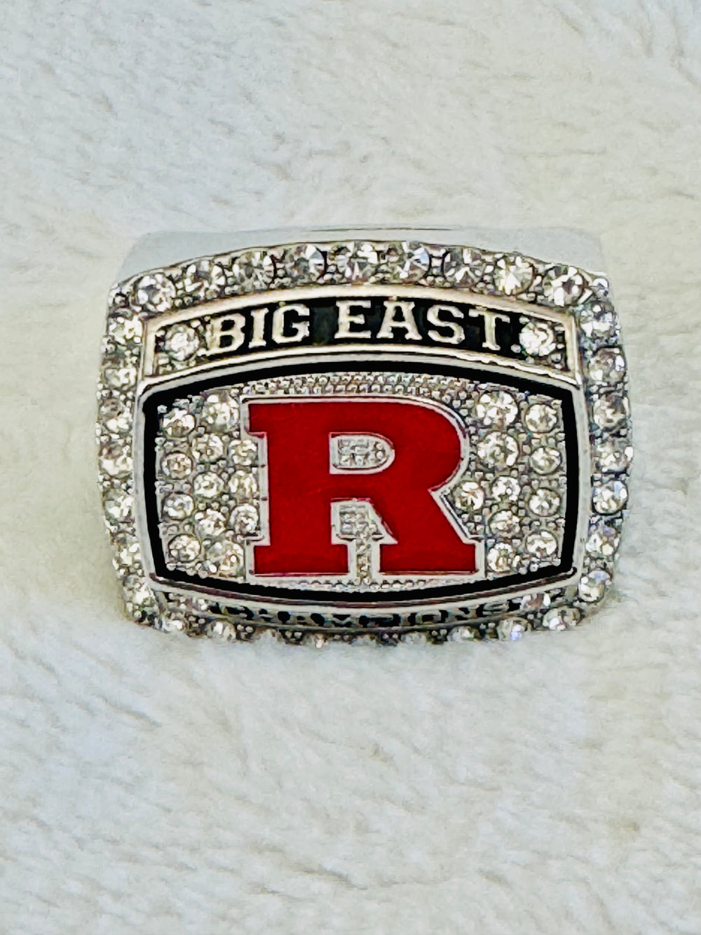 2012 Rutgers Big East Champs Ring W Box, US SHIP