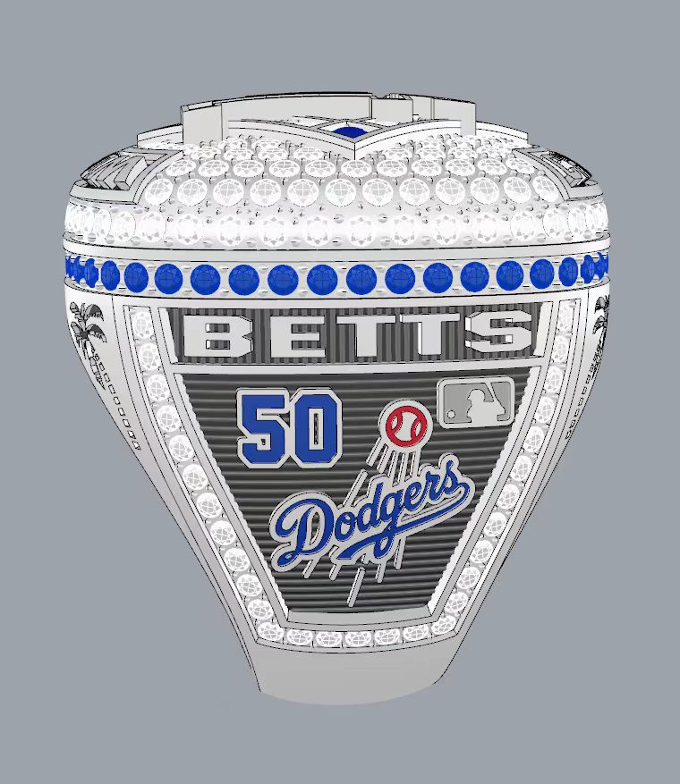 2025 LA Dodgers World Series Ring, US SHIP