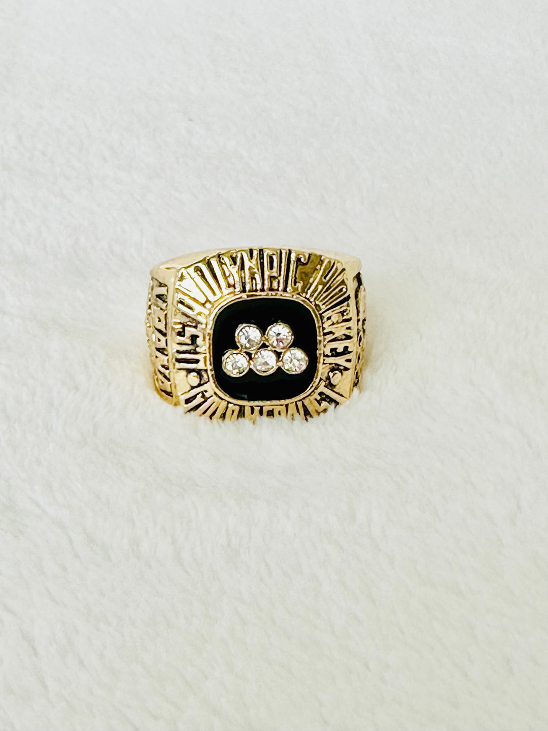 1980 USA OLYMPIC HOCKEY Ring, US SHIP - EB Sports Championship Rings