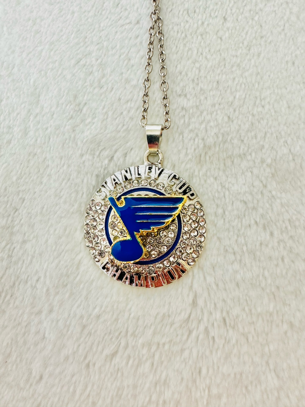 2019 Saint St Louis Blues Stanley Cup Championship Pendant - EB Sports Championship Rings