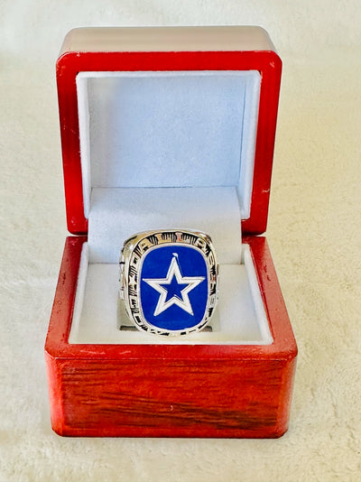 Dallas Cowboys Classic Balfour Silver Ring, Rare, US SHIP W box - EBSports Championship Rings