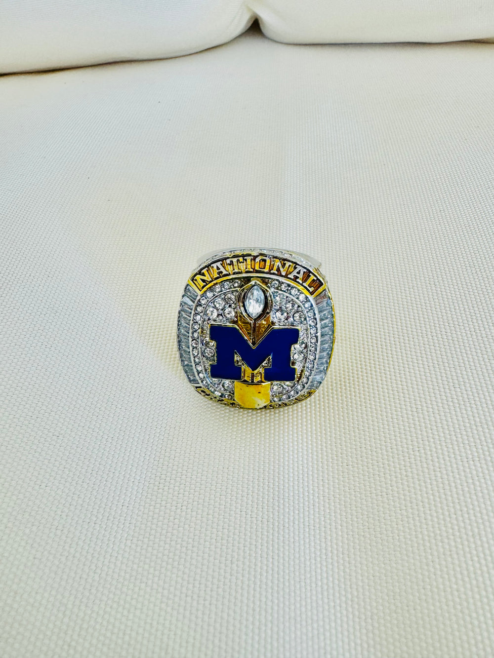 2024 Michigan Wolverines National Championship Ring With Box 24k, US SHIP - EB Sports Championship Rings