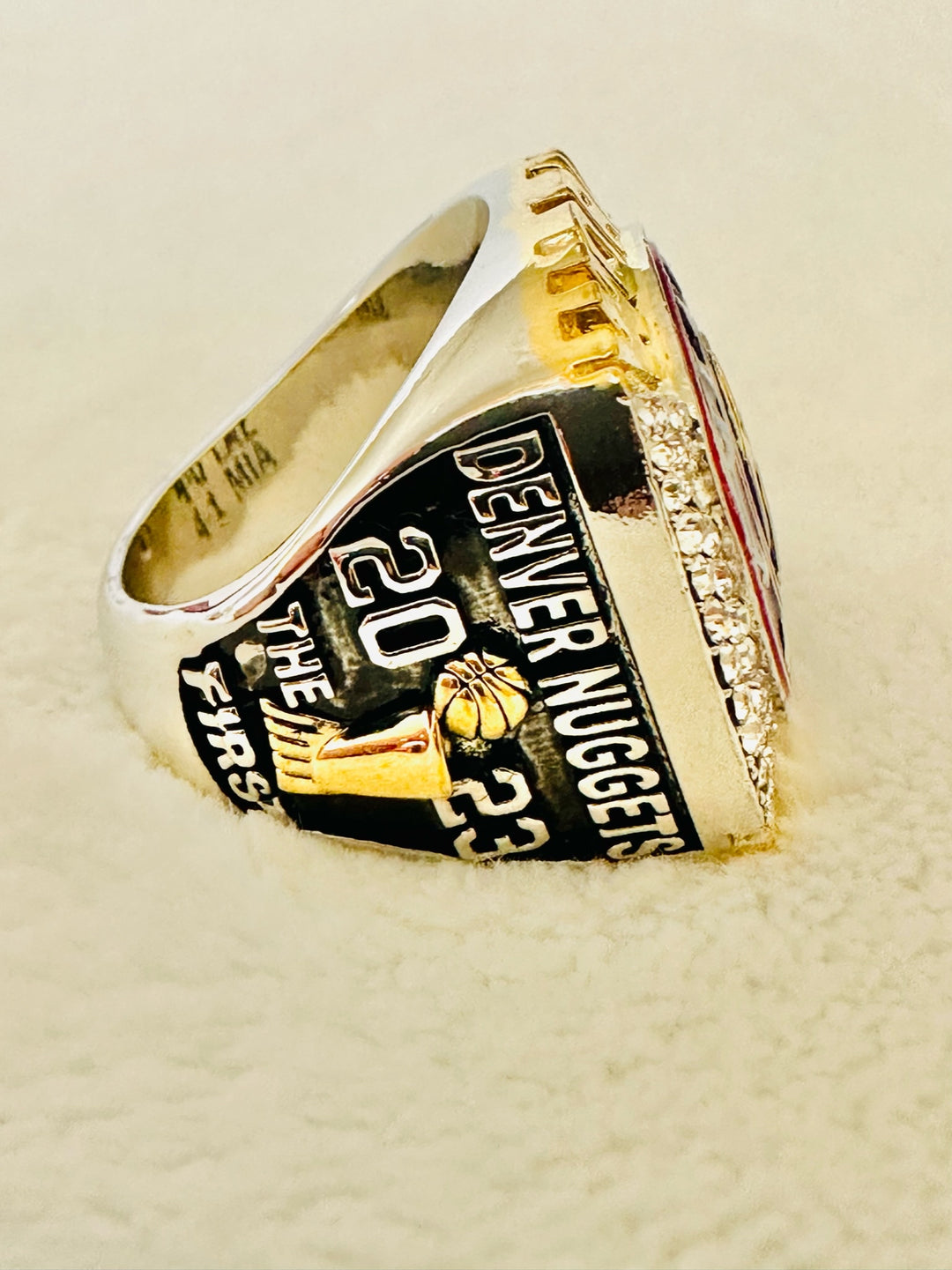 Denver Nuggets Championship ring - EB Sports Champion's Cache