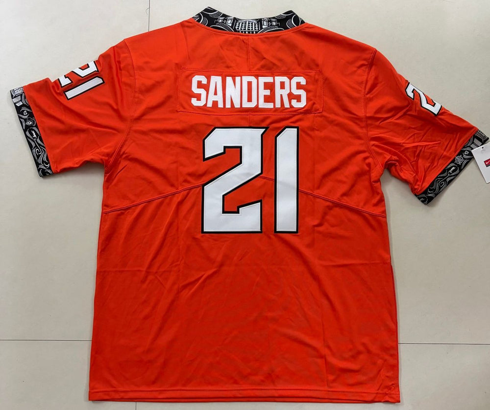 Barry Sanders Oklahoma State Cowboys Nike Stitched Jersey, Carry L and XL Rare