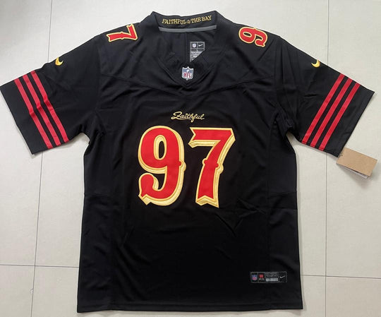 Nick Bosa San Francisco 49ers Stitched Jersey Faithful, Carry L and XL