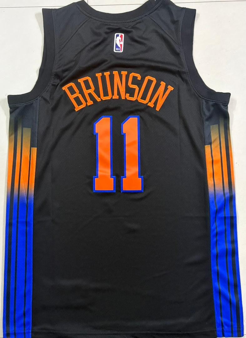 Jalen Brunson #11 New York Knicks Nike Stitched Jersey, Carry L and XL