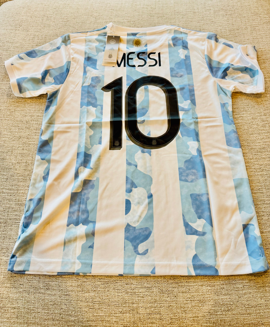 Lionel Messi authentic Argentina #10 Jersey