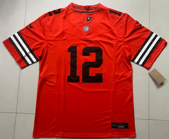 Schedeur Sanders Cleveland Browns Jersey, Carry L and XL