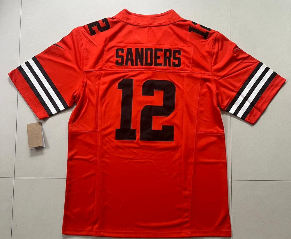 Schedeur Sanders Cleveland Browns Jersey, Carry L and XL