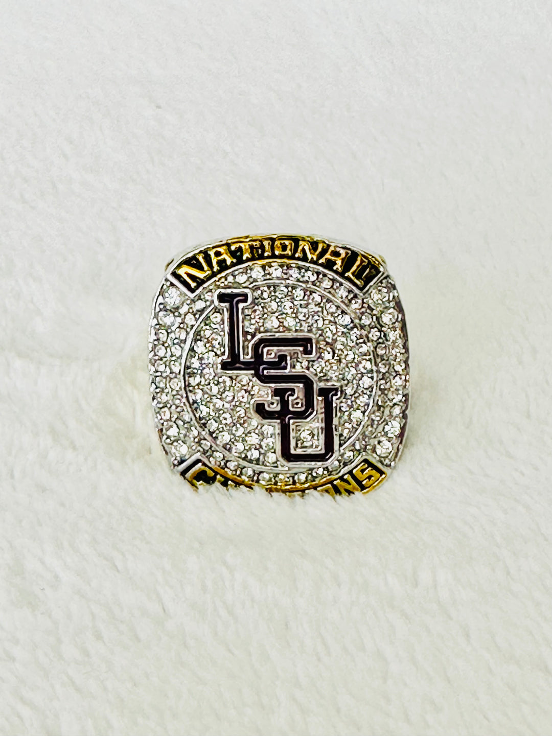 2023 LSU Baseball Tigers National Championship Ring, US SHIP - EB Sports Championship Rings