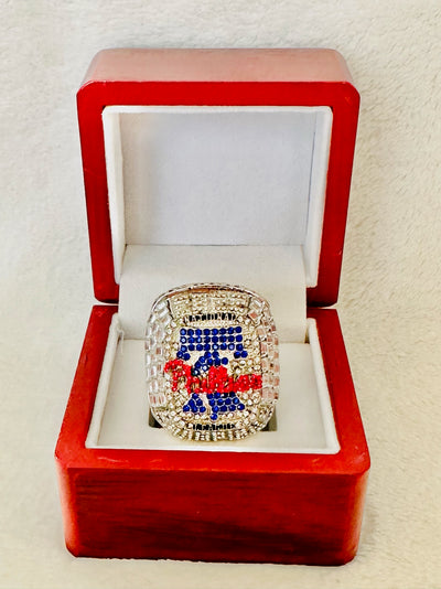 2022 Philadelphia Phillies National League Championship Ring W Box - EBSports Championship Rings