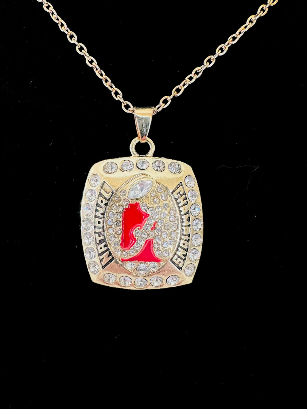 2017 Alabama Crimson Tide National Championship Pendant - EB Sports Championship Rings