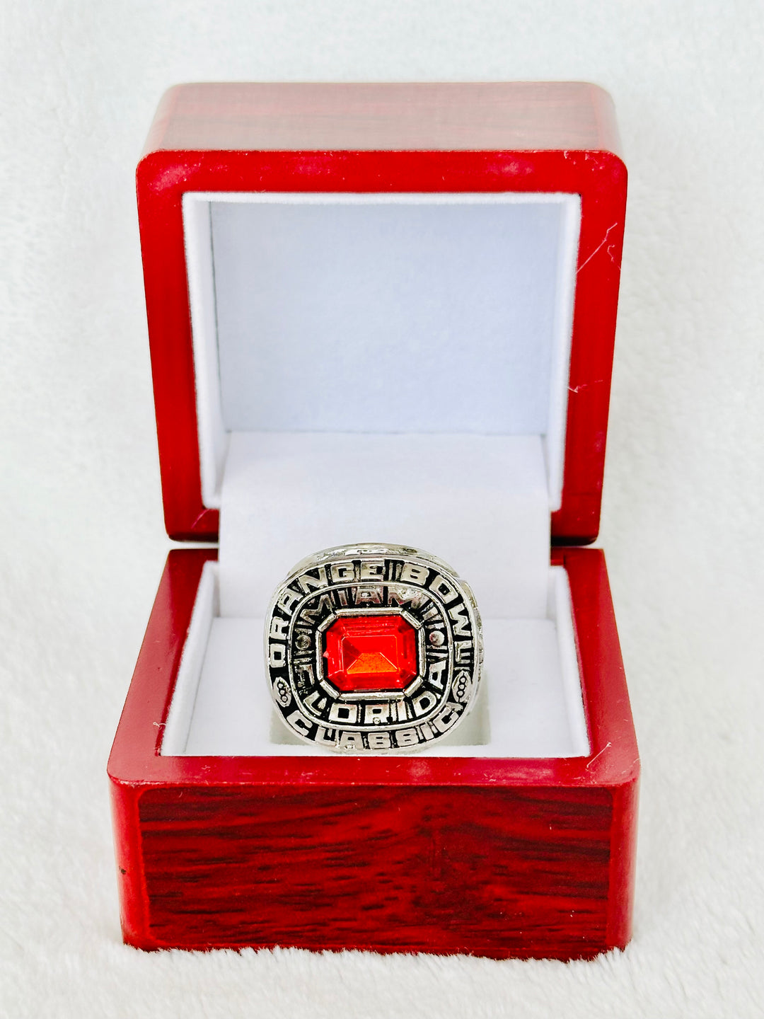 1985 Washington Huskies Orange Bowl Championship Ring W Box, US SHIP - EB Sports Championship Rings