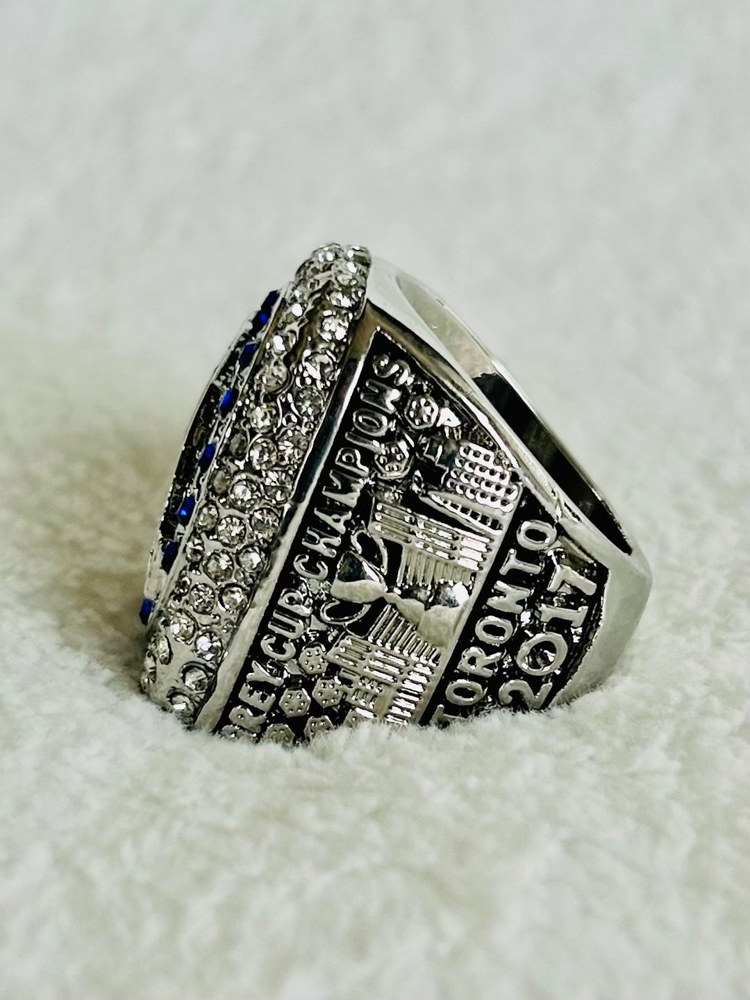 2017 Toronto Argonauts Grey Cup Championship Ring, Team Issued CFL Argos - EB Sports Championship Rings